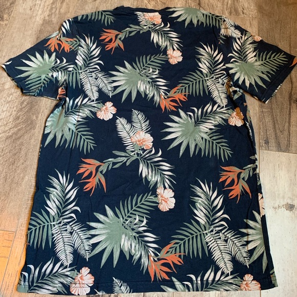 Jack & jones floral crewneck t shirt size m - Picture 5 of 6